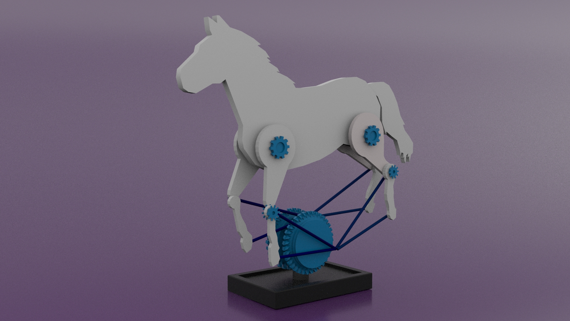 Horse | Procedural Modeling & Animating
